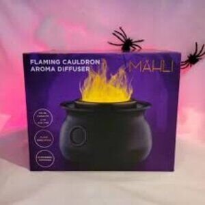 Brand New TikTok Viral Purple Cauldron Flame Diffuser
